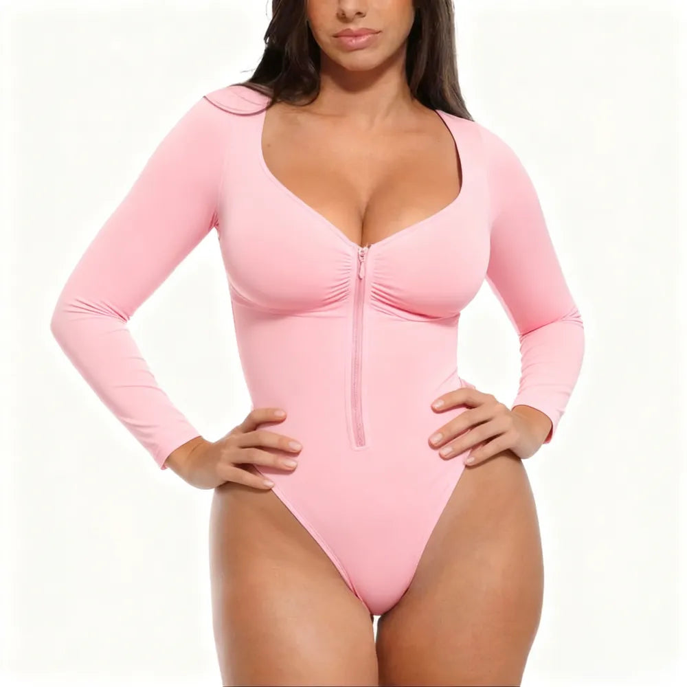 Seamless Sculpt Full-Body Zipper Shaper