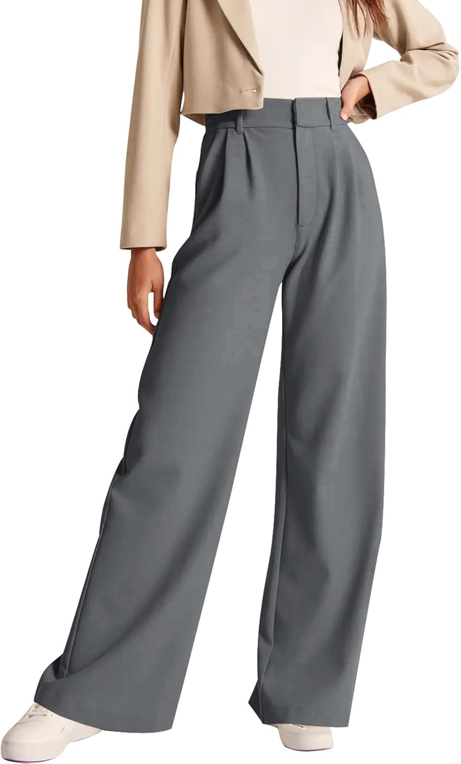 High-Waisted Work Pants for Women – Business Casual Office Trousers with Pockets (2026 Edition)
