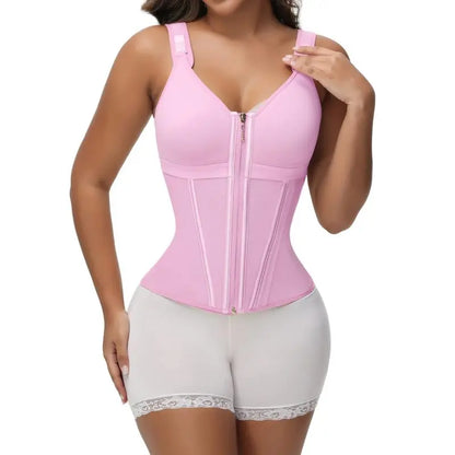Waist Shapewear for Women with Bra Tummy Control Girdle