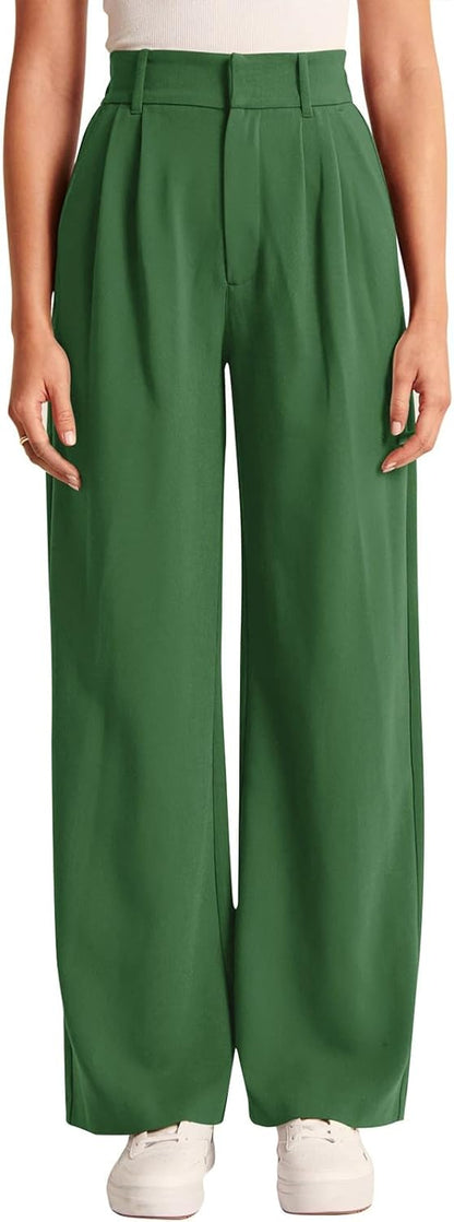 High-Waisted Work Pants for Women – Business Casual Office Trousers with Pockets (2026 Edition)