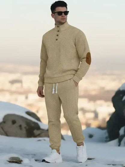 Men's knitted suit