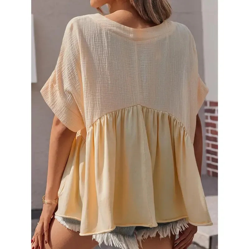 Women’s Summer Babydoll Tops