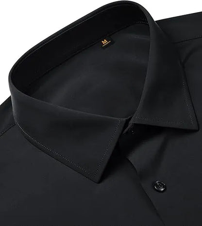 Men's 16-Way Stretch Slim Fit Long Sleeve Button Down Shirts