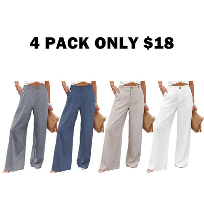 Women's Cotton Linen Pants
