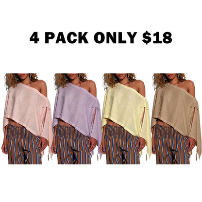 Women‘s Versatile Cape Tops