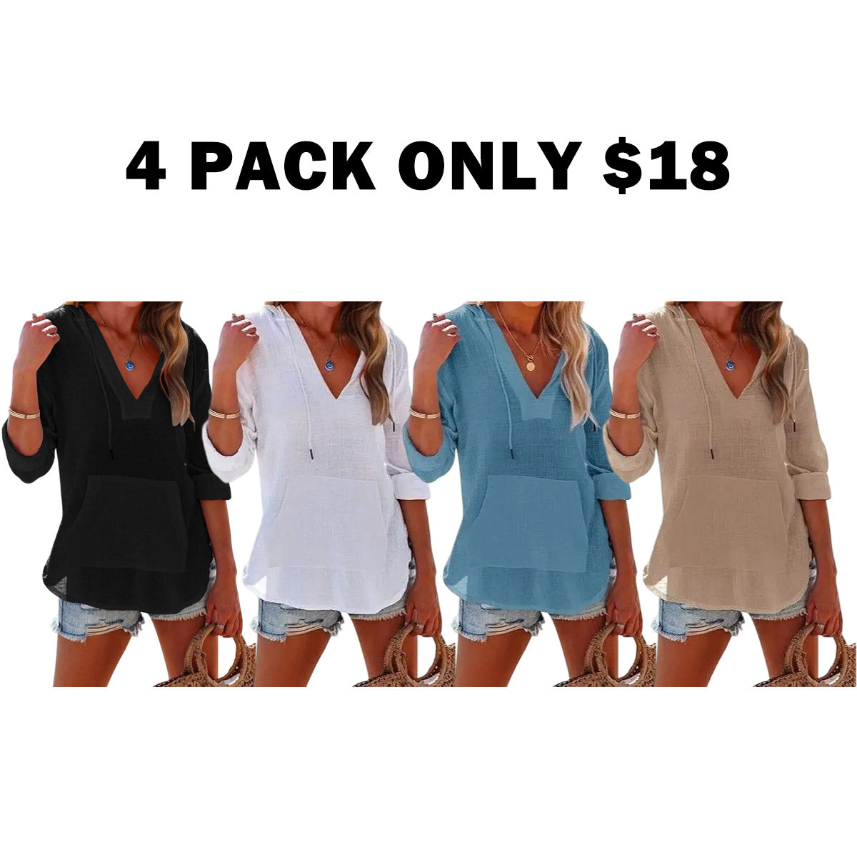 Women's Beach Cover Up hoodies
