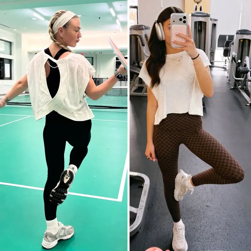 Women’s Open Back Workout Tops