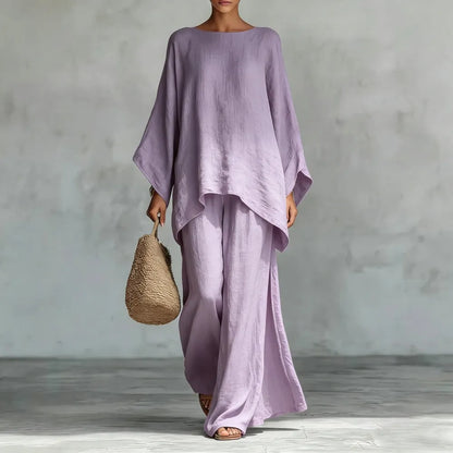 Boho Linen Two Piece Set