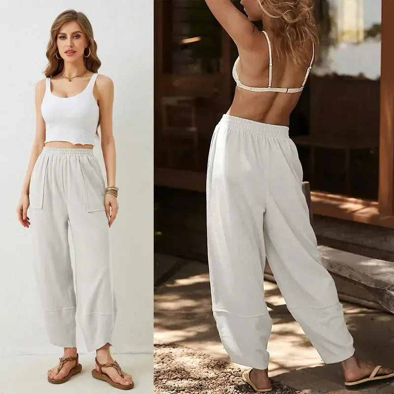 Baggy Wide Leg Pants