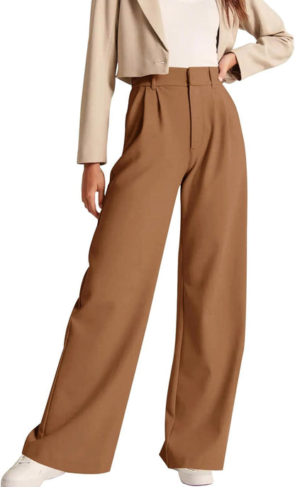High-Waisted Work Pants for Women – Business Casual Office Trousers with Pockets (2026 Edition)