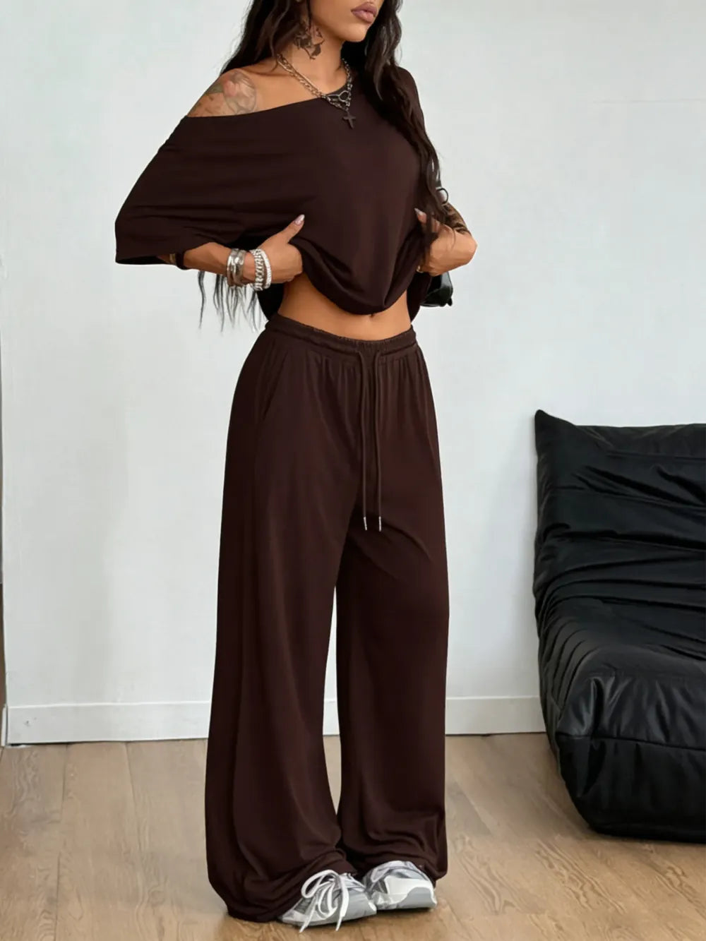 2pcs/Set Women's Minimalist Basic Daily Wear