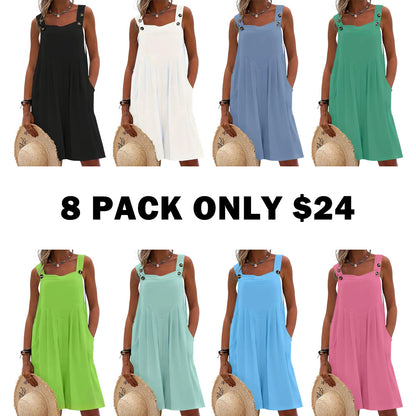 Women's Plus Size Casual Fashion Wide Leg Shorts