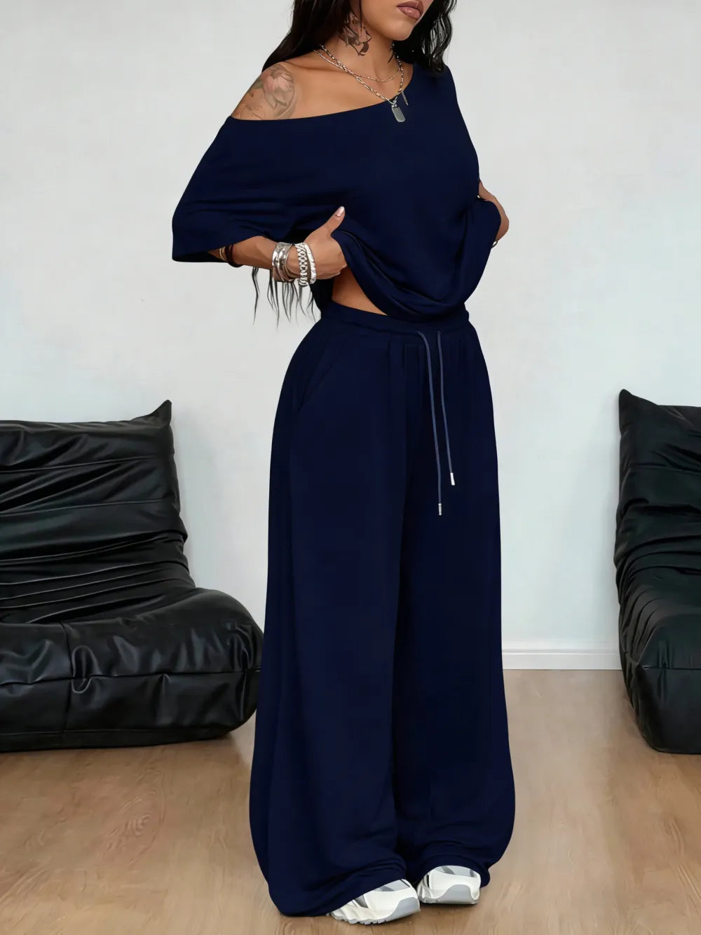 2pcs/Set Women's Minimalist Basic Daily Wear