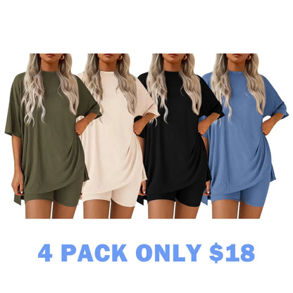 Crewneck Two-Piece Set