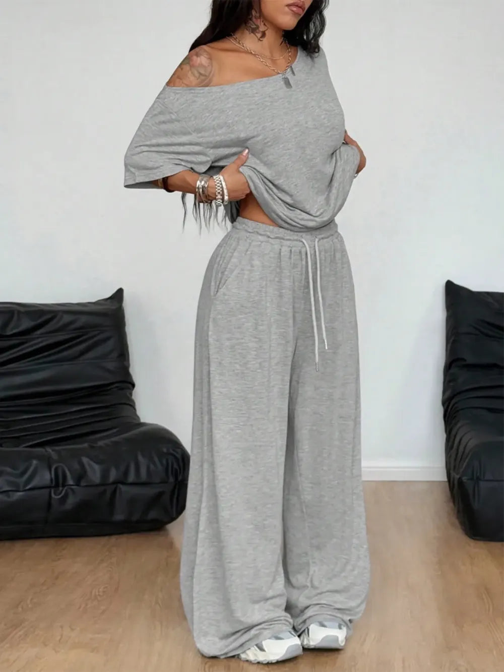 2pcs/Set Women's Minimalist Basic Daily Wear