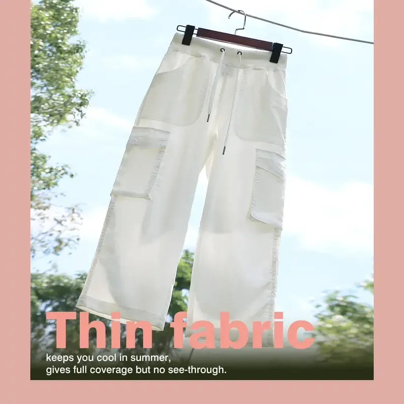 Women's Lightweight Capris Hiking Pants 6 Pockets