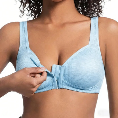 Adjustable Front Closure Push-Up Bra