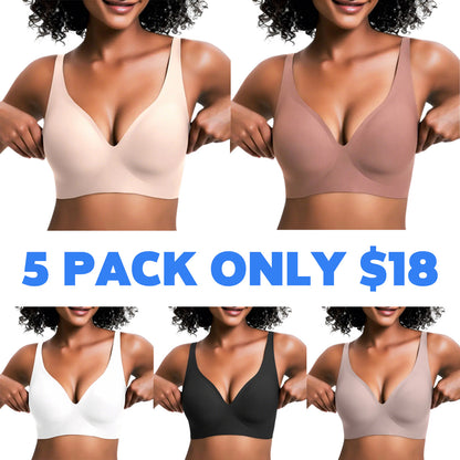 Jelly Wireless Womens Comfortable Wireless Bras
