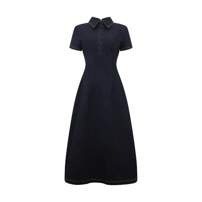 The Ultimate Muse Collared Midi Dress