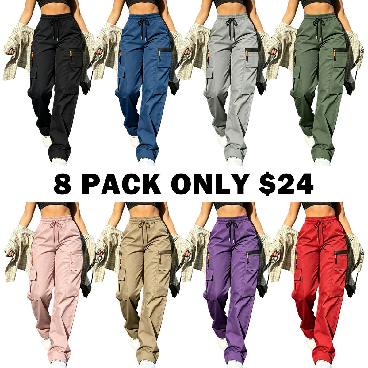 Women’s summer breathable cargo pants