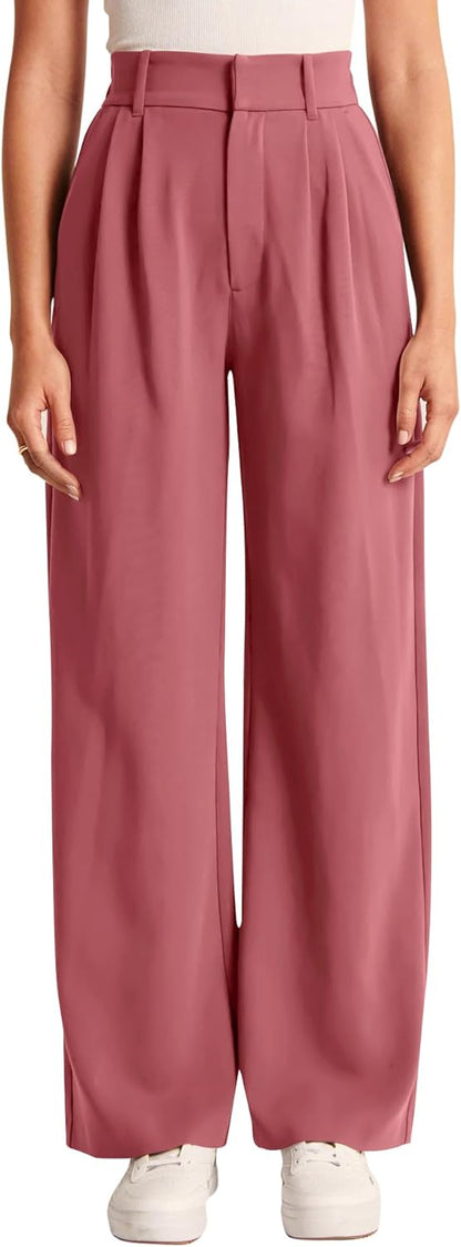 High-Waisted Work Pants for Women – Business Casual Office Trousers with Pockets (2026 Edition)