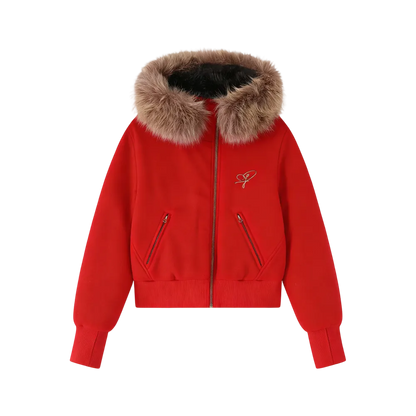 Winter Faux Fur Collar Jacket