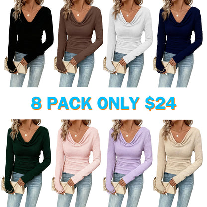 Women's Slim-Fit Long Sleeve T-Shirt