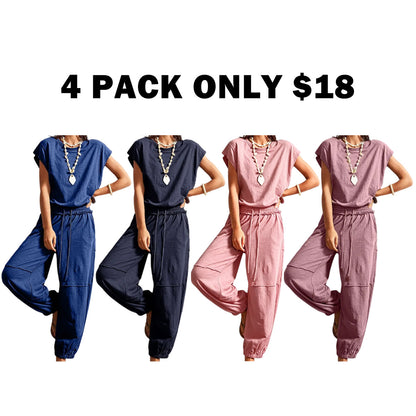 Women's Hollow Out Boho Jumpsuit