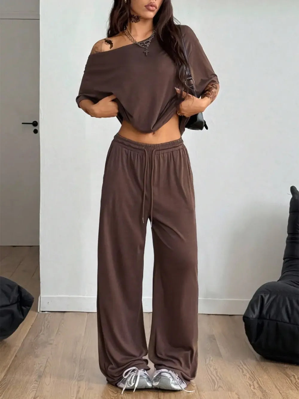 2pcs/Set Women's Minimalist Basic Daily Wear