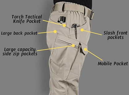 Men's Tactical Pants Work Pants Water Resistant Hiking Pants