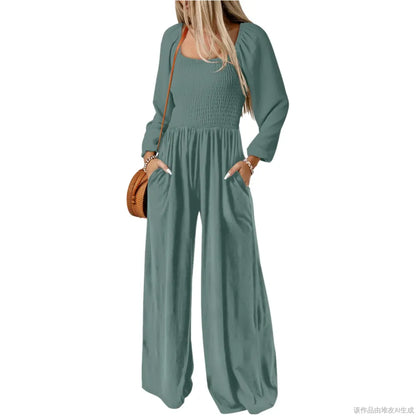 Women's Casual Loose Overalls Jumpsuits