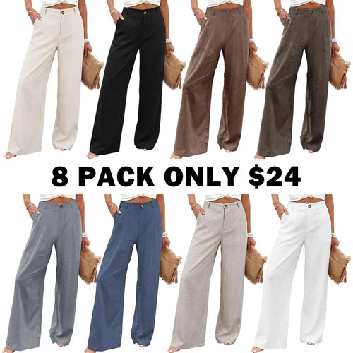 Women's Cotton Linen Pants