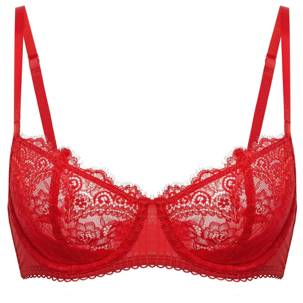 Women's Sexy Lace Push Up Plus Size Bra