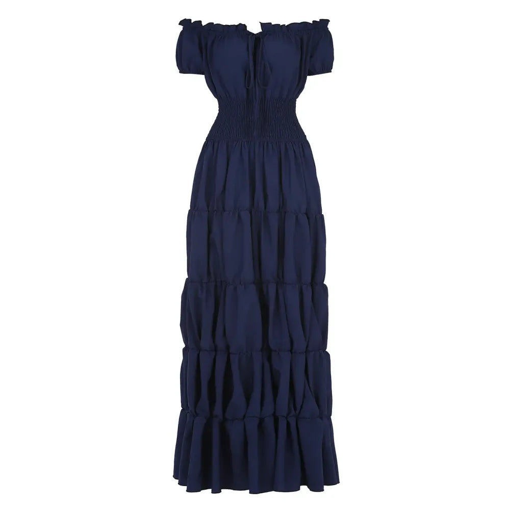 Women Medieval Irish Under Dress Retro Gown