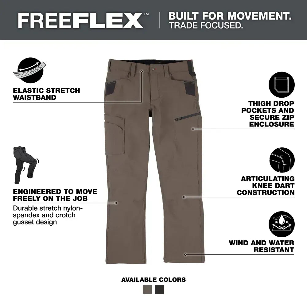 🔥Last day promotion🔥Men's FREEFLEX Tech Work Pants with 7 Pockets