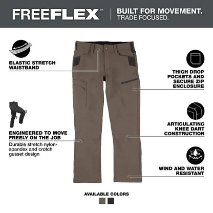 🔥Last day promotion🔥Men's FREEFLEX Tech Work Pants with 7 Pockets