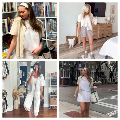 Women's Short Sleeve Cardigan