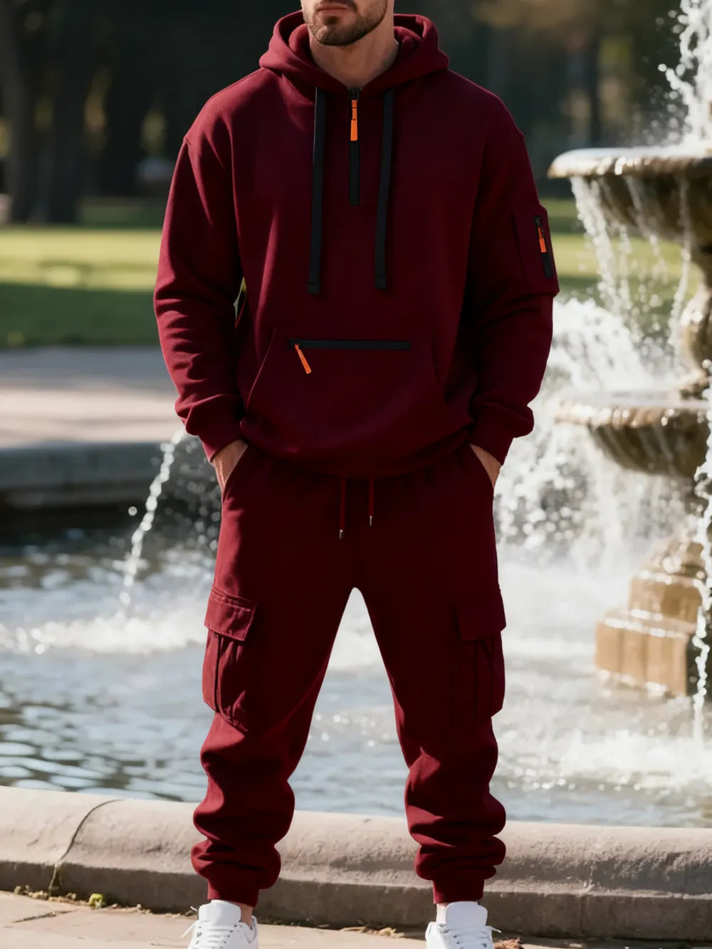 Men's Winter Heavyweight Fleece Lined Set