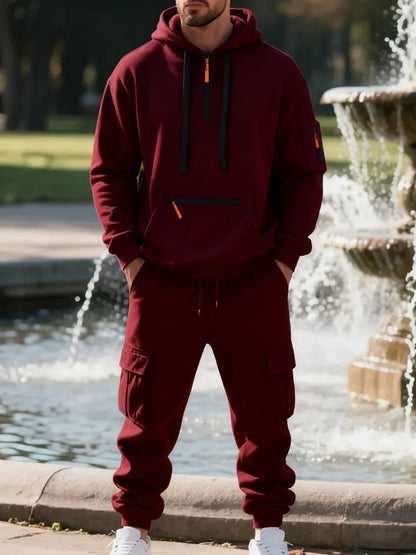Men's Winter Heavyweight Fleece Lined Set