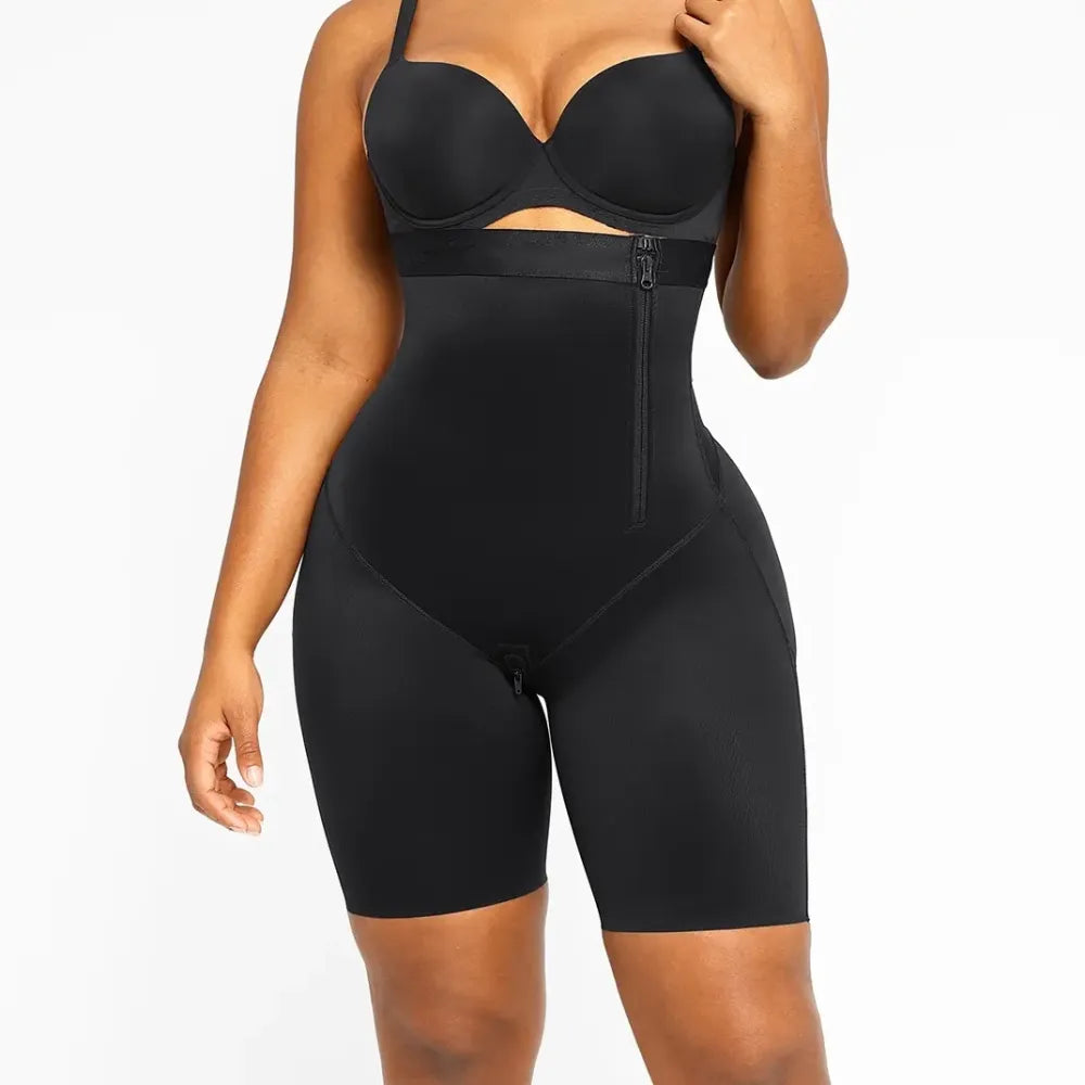 Shaping High-Rise Shorts Tummy Tucking Butt Lift