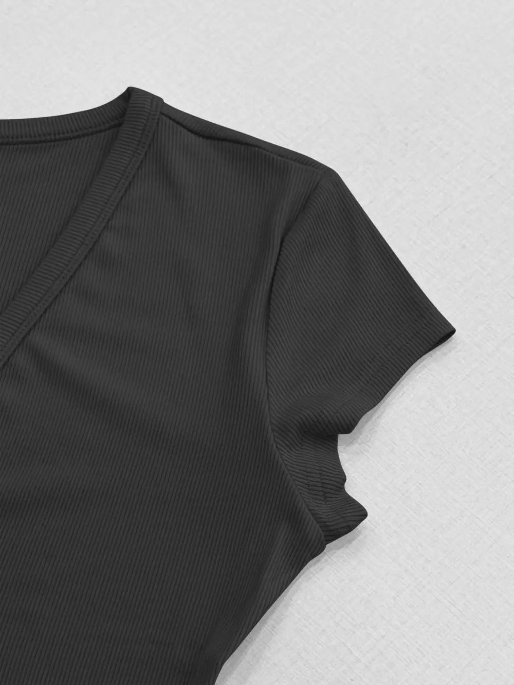 V Neck Tees Tops for Women Basic Fashion