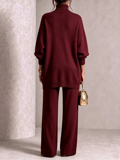 ⏰ LAST DAY SAVE 49% 💥 Elegant Knit Asymmetrical Button Set